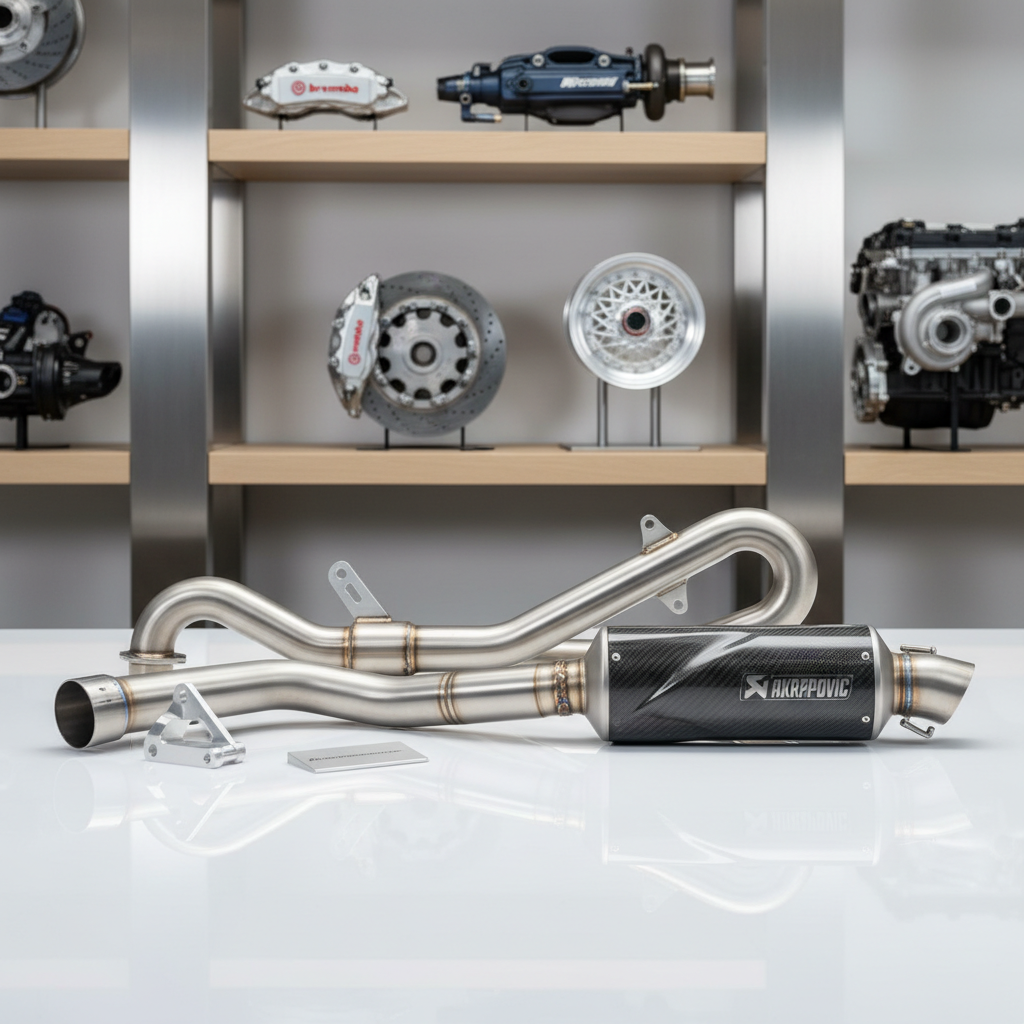 Professional car exhaust modification kit